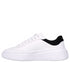 Pantofi sport, dama, SKECHERS CORDOVA CLASSIC-BEST BEHAVIOR 185060-WBK alb, piele ecologica